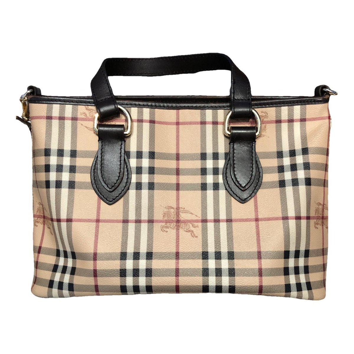 The Banner vinyl handbag