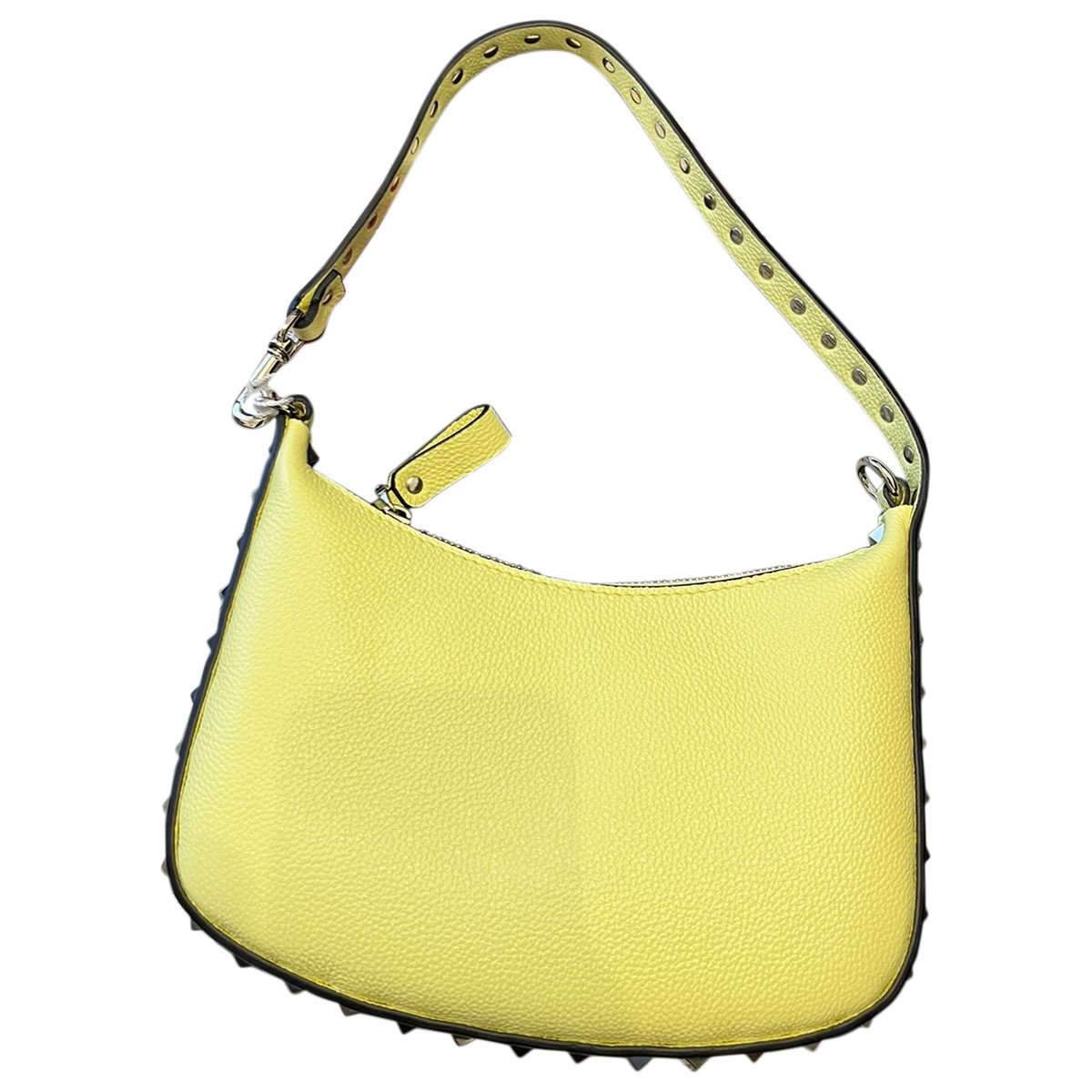 Rockstud Hobo leather handbag