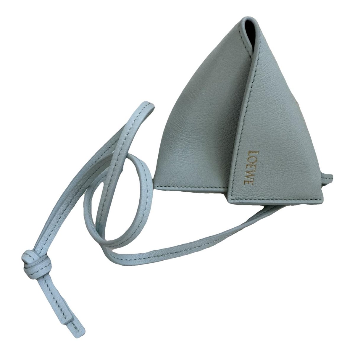 Puzzle leather purse