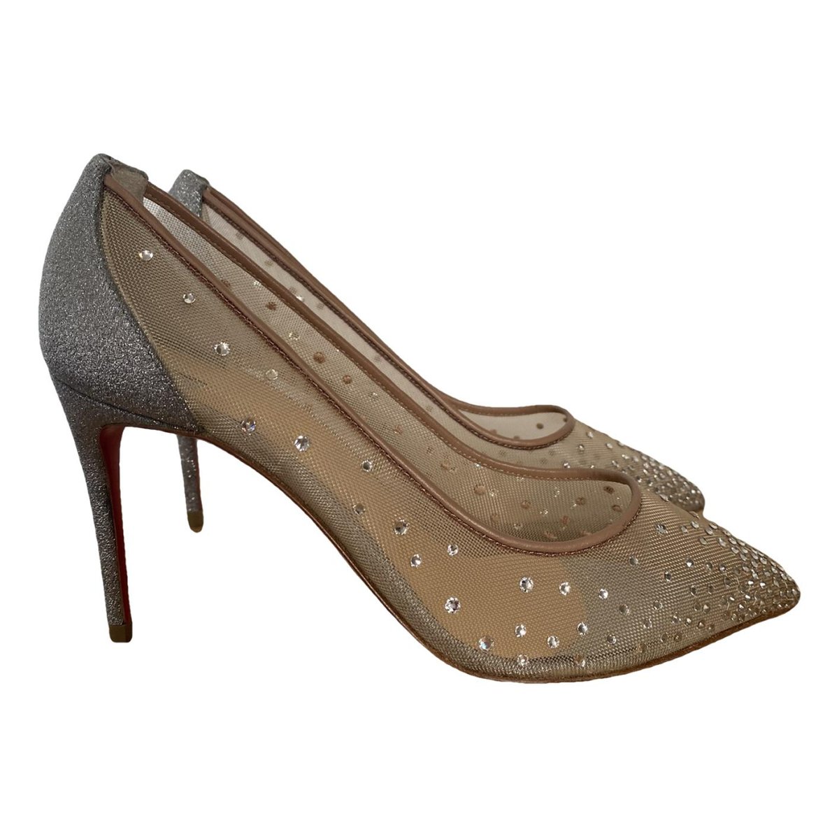 Degrastrass leather heels