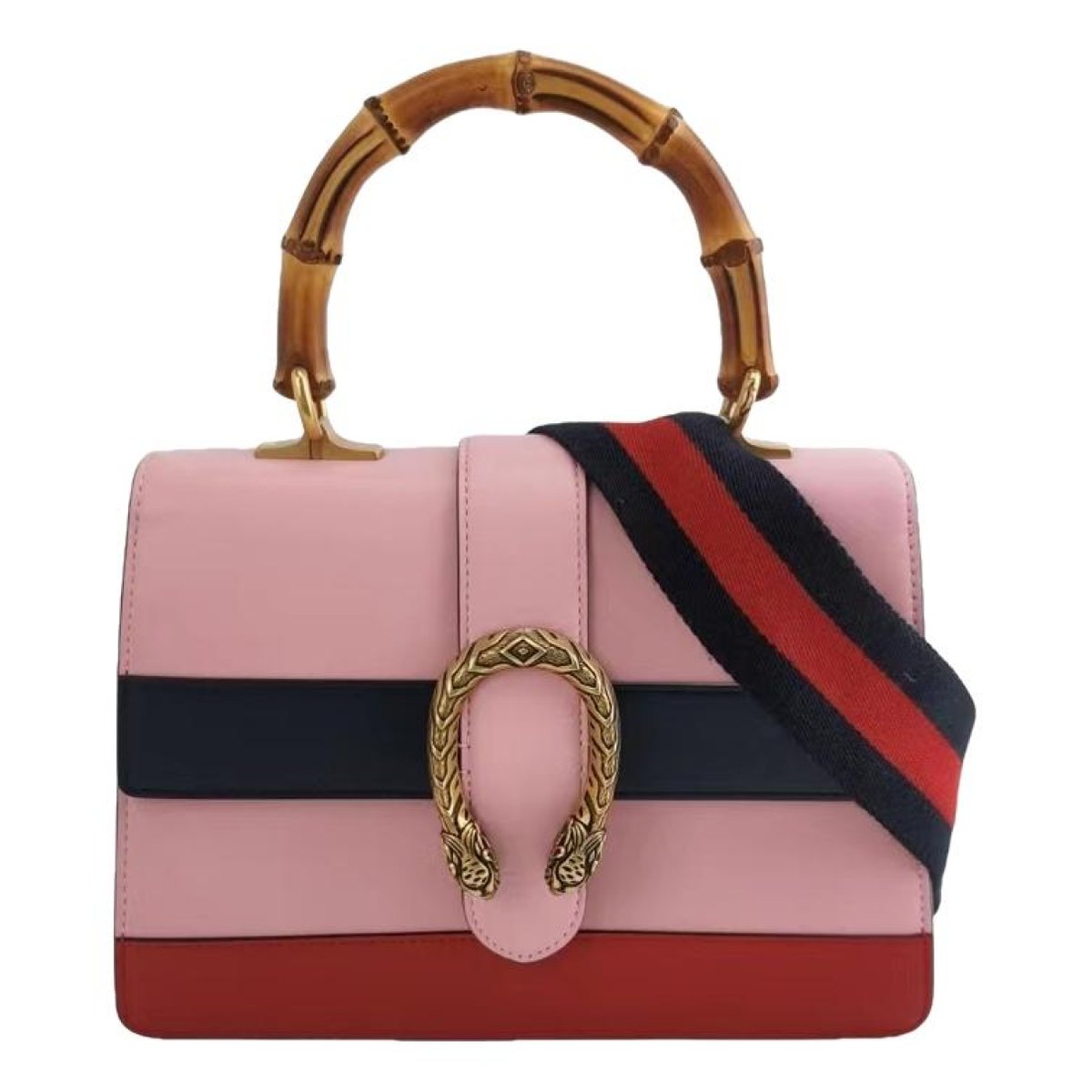 Dionysus Bamboo leather handbag