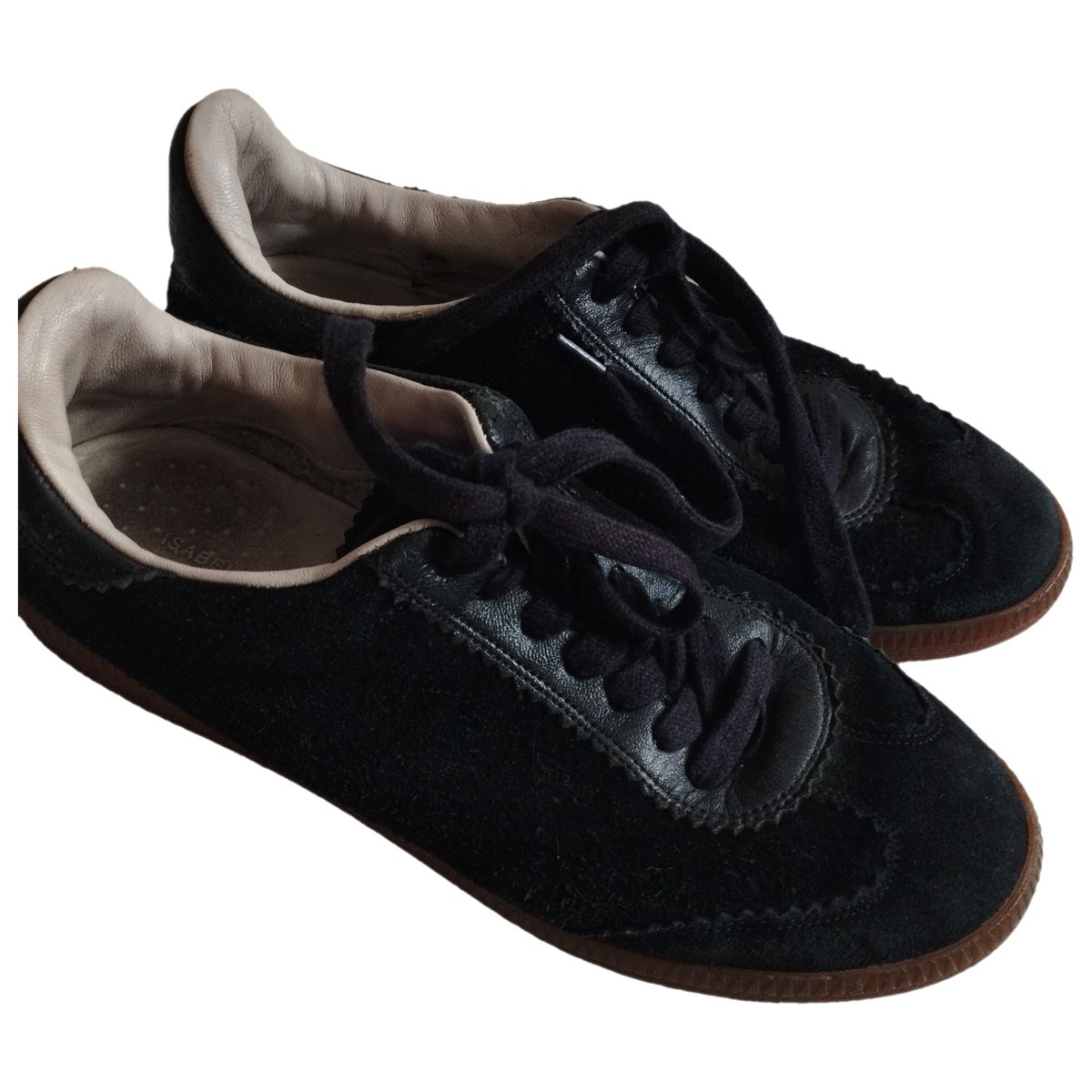 Bryce leather trainers