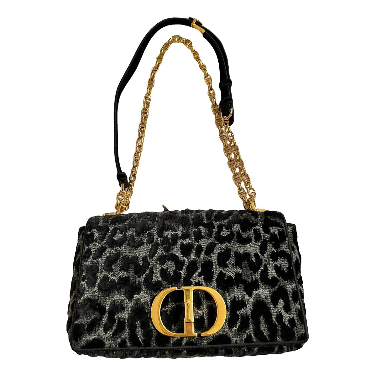 Dior Caro velvet handbag