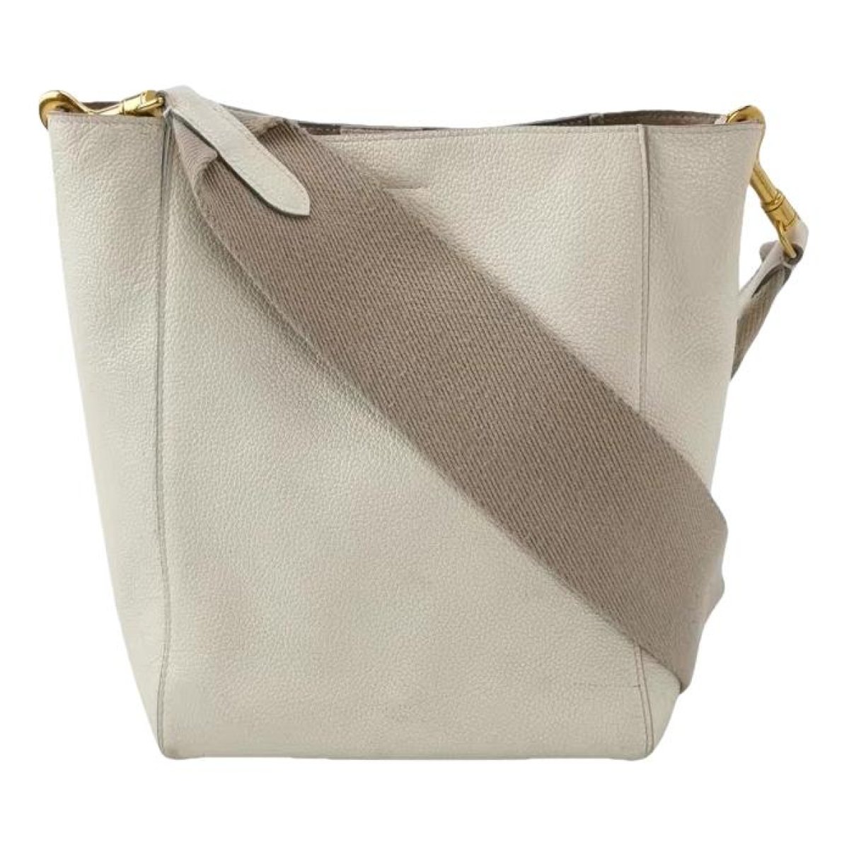 Seau Sangle leather handbag