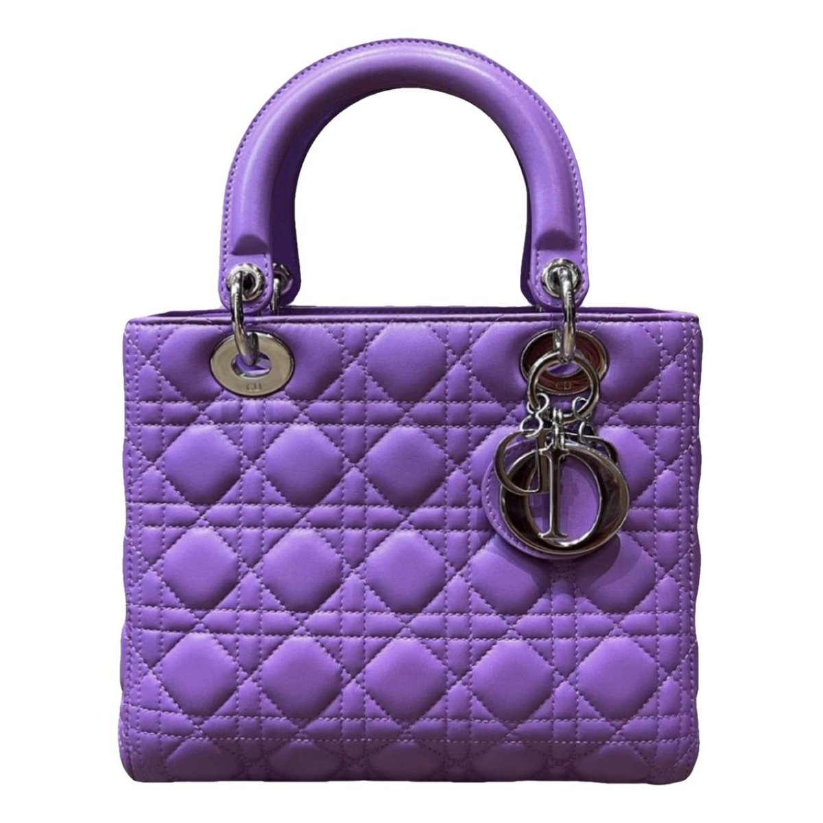 Lady Dior leather handbag