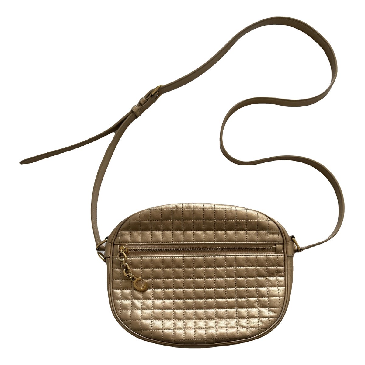 Charm leather crossbody bag