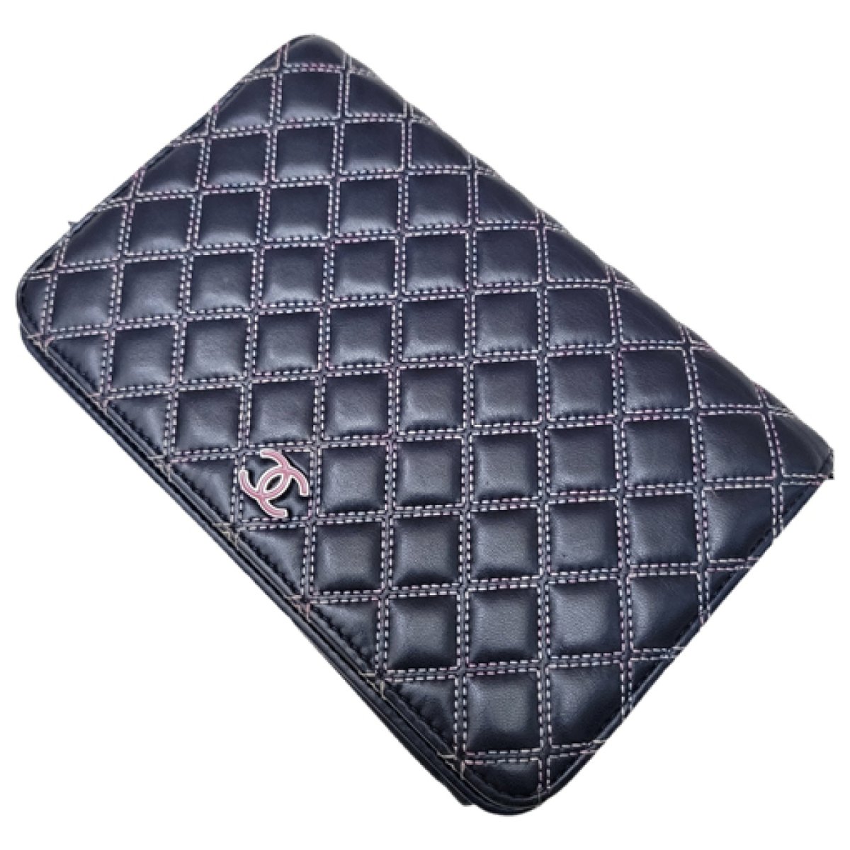 Wallet on Chain leather crossbody bag