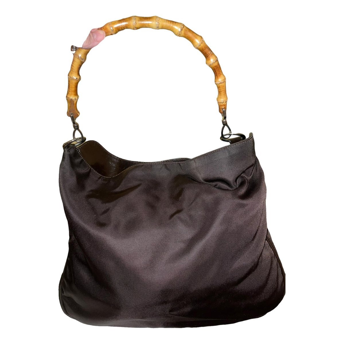 Bamboo Top Handle handbag