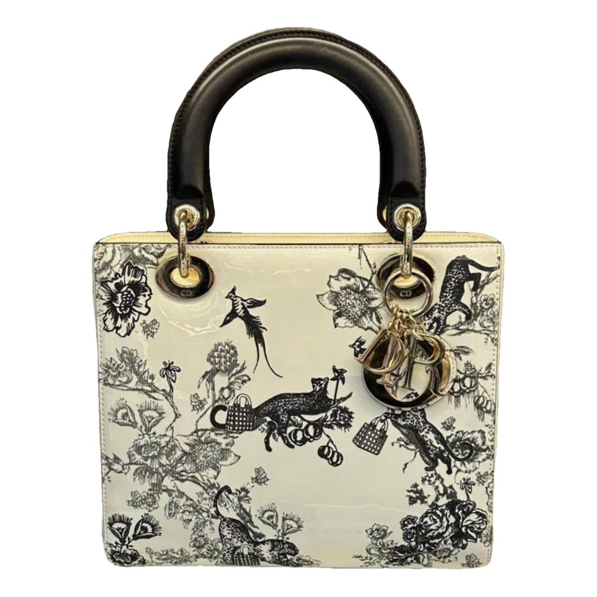 Lady Dior leather handbag