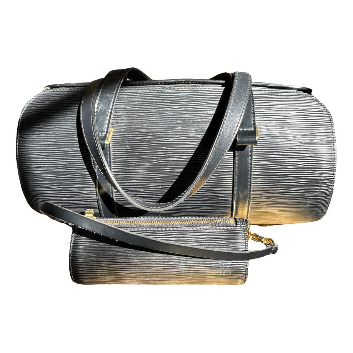 Soufflot Vintage leather handbag