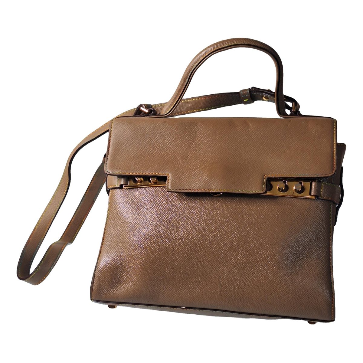 Tempête leather handbag