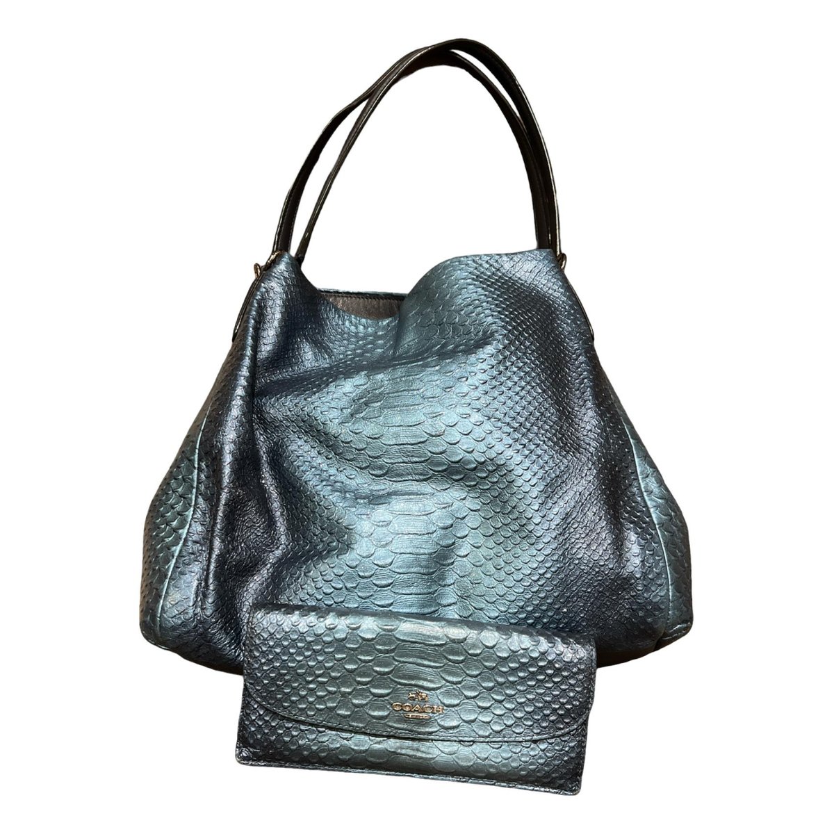 Madison Phoebe python handbag