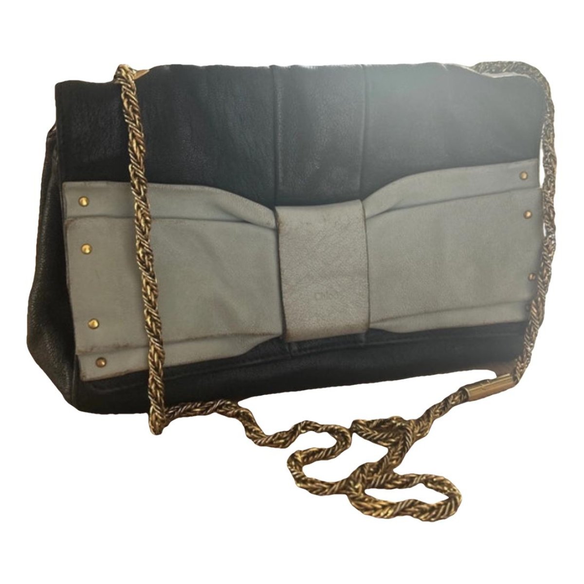 C leather handbag