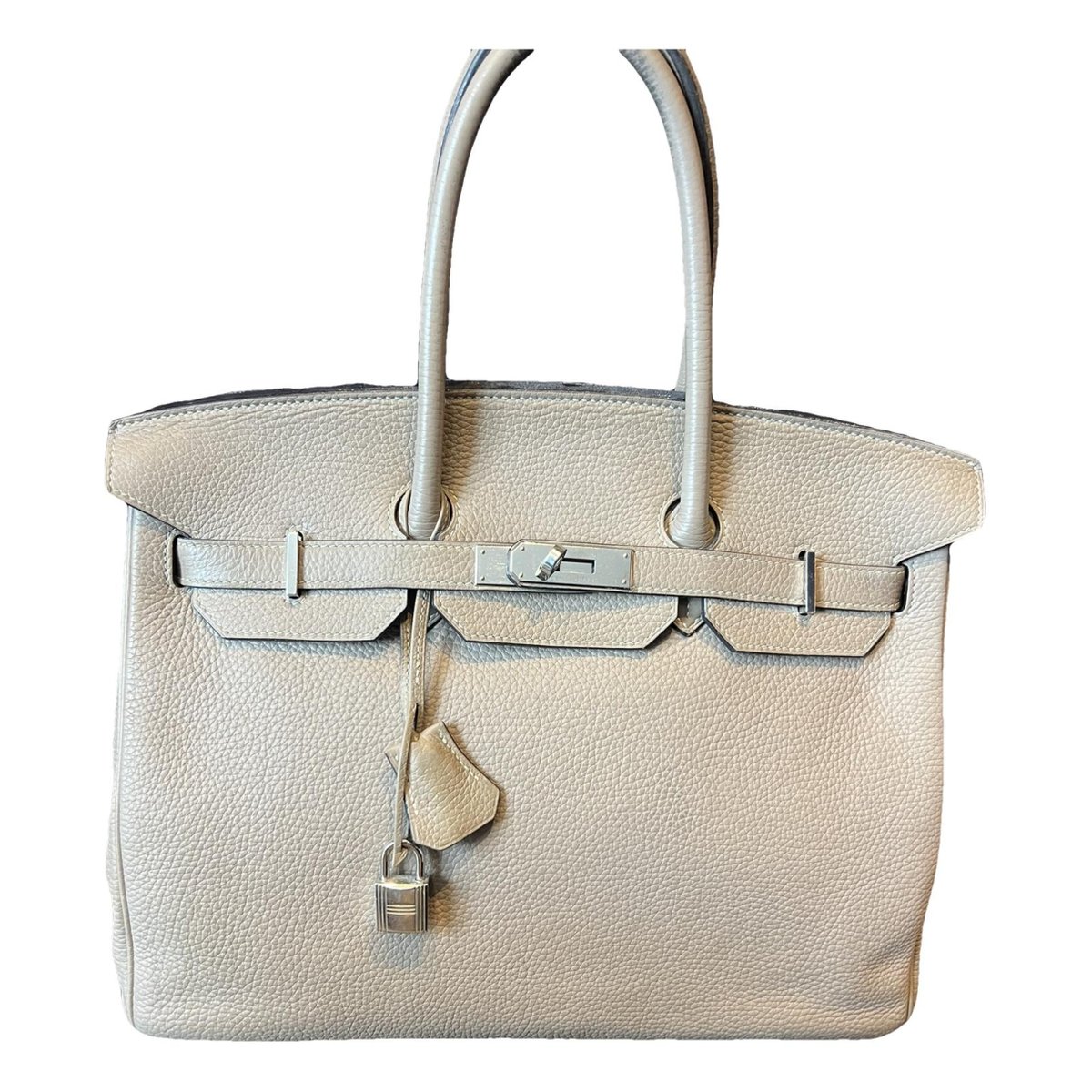 Birkin 35 leather handbag