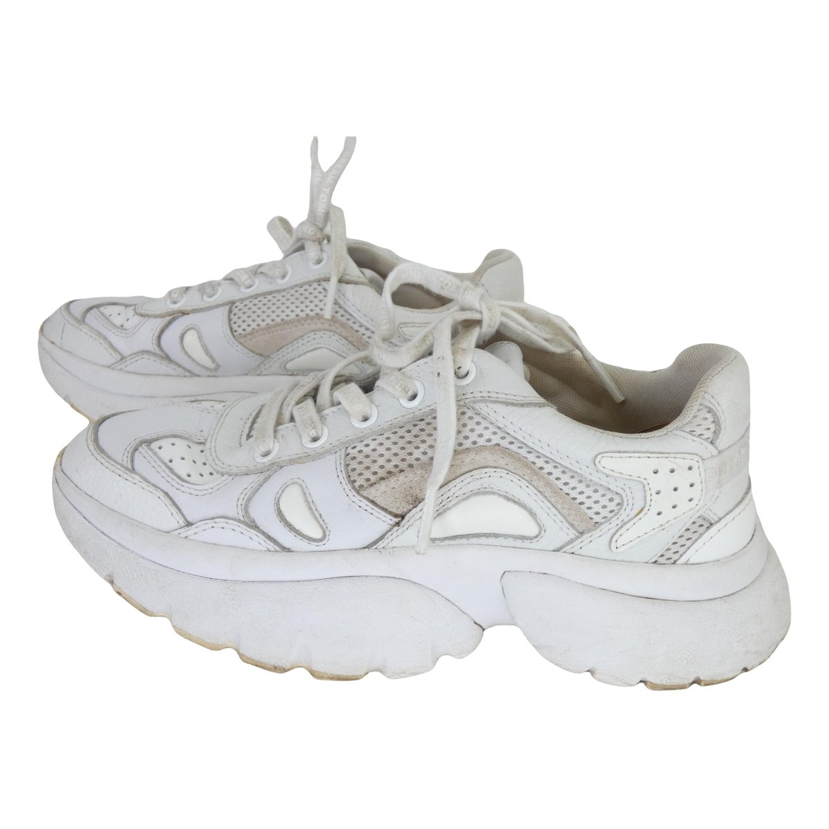 W20 leather trainers