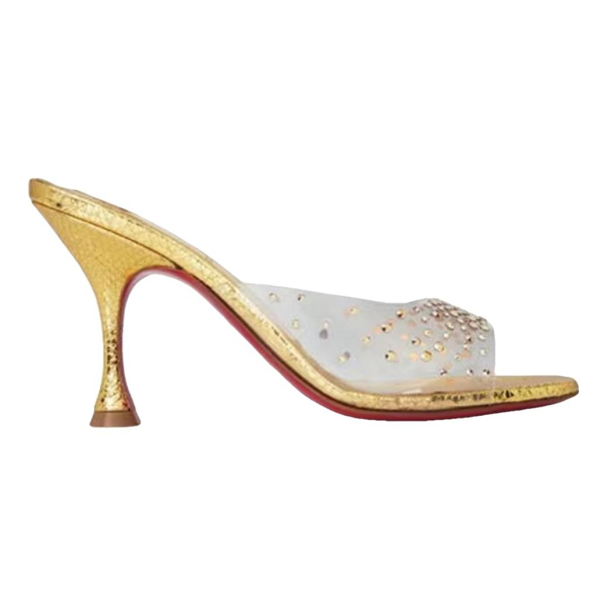 Degrastrass leather heels