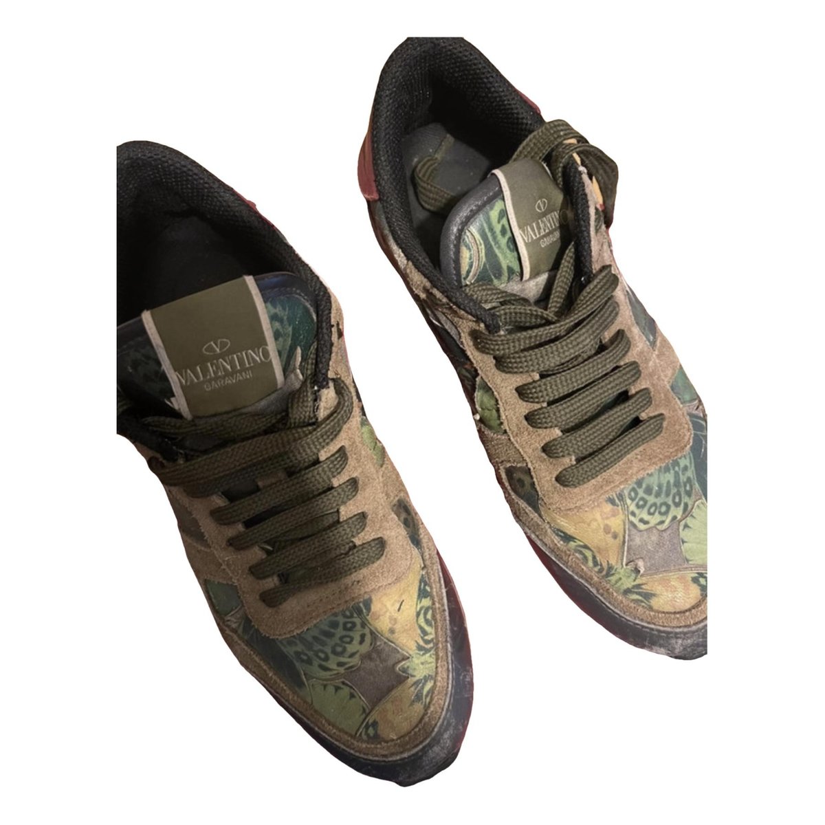 Rockrunner leather trainers