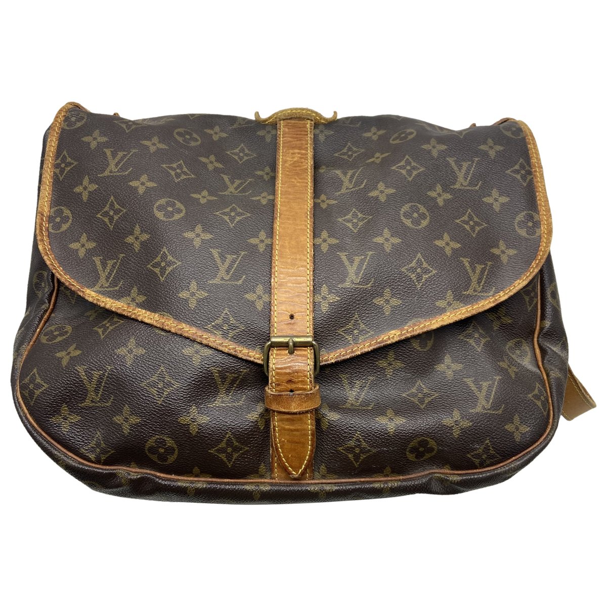 Saumur leather crossbody bag