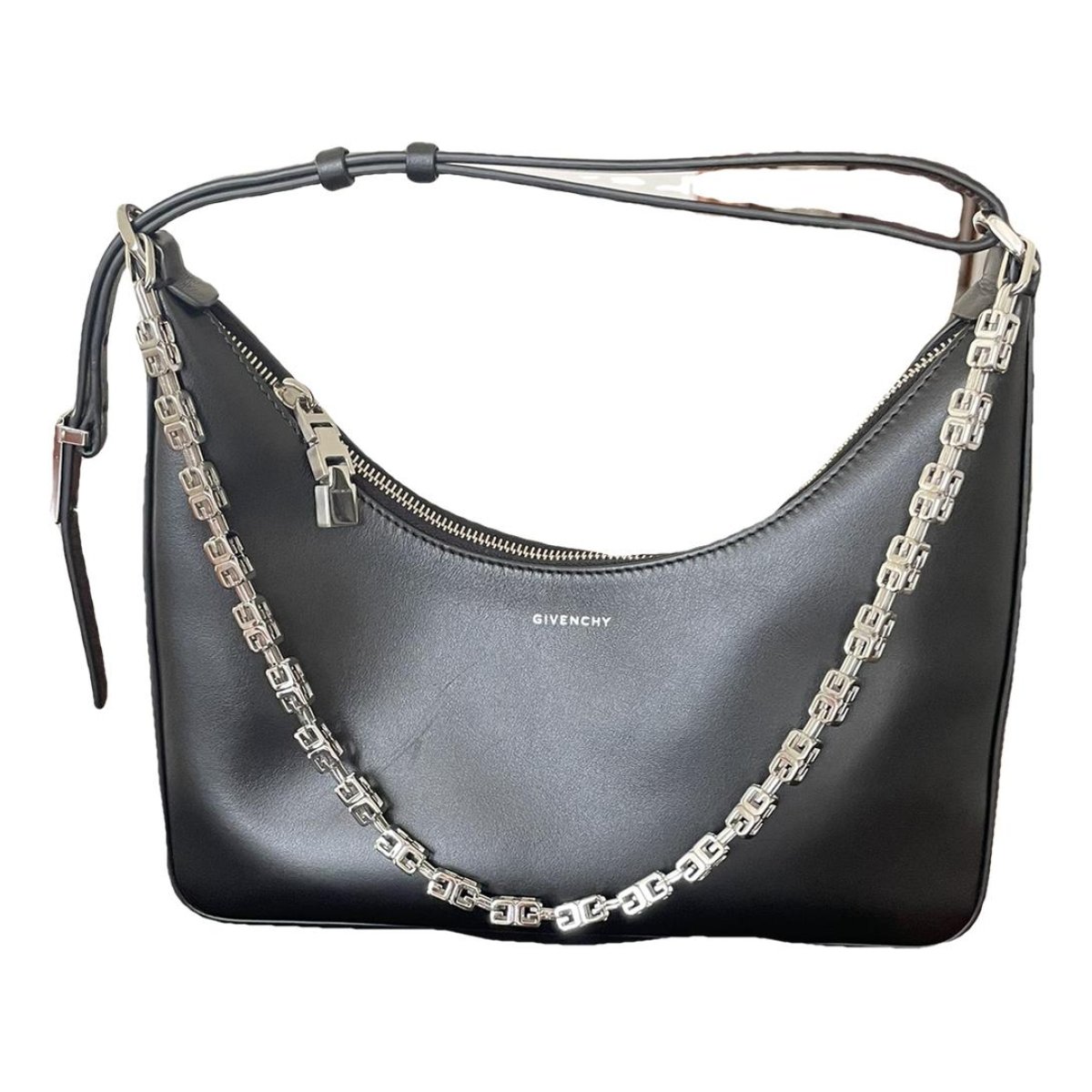 Moon Cut Out leather handbag