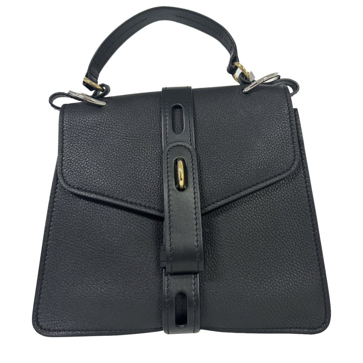 Aby leather handbag