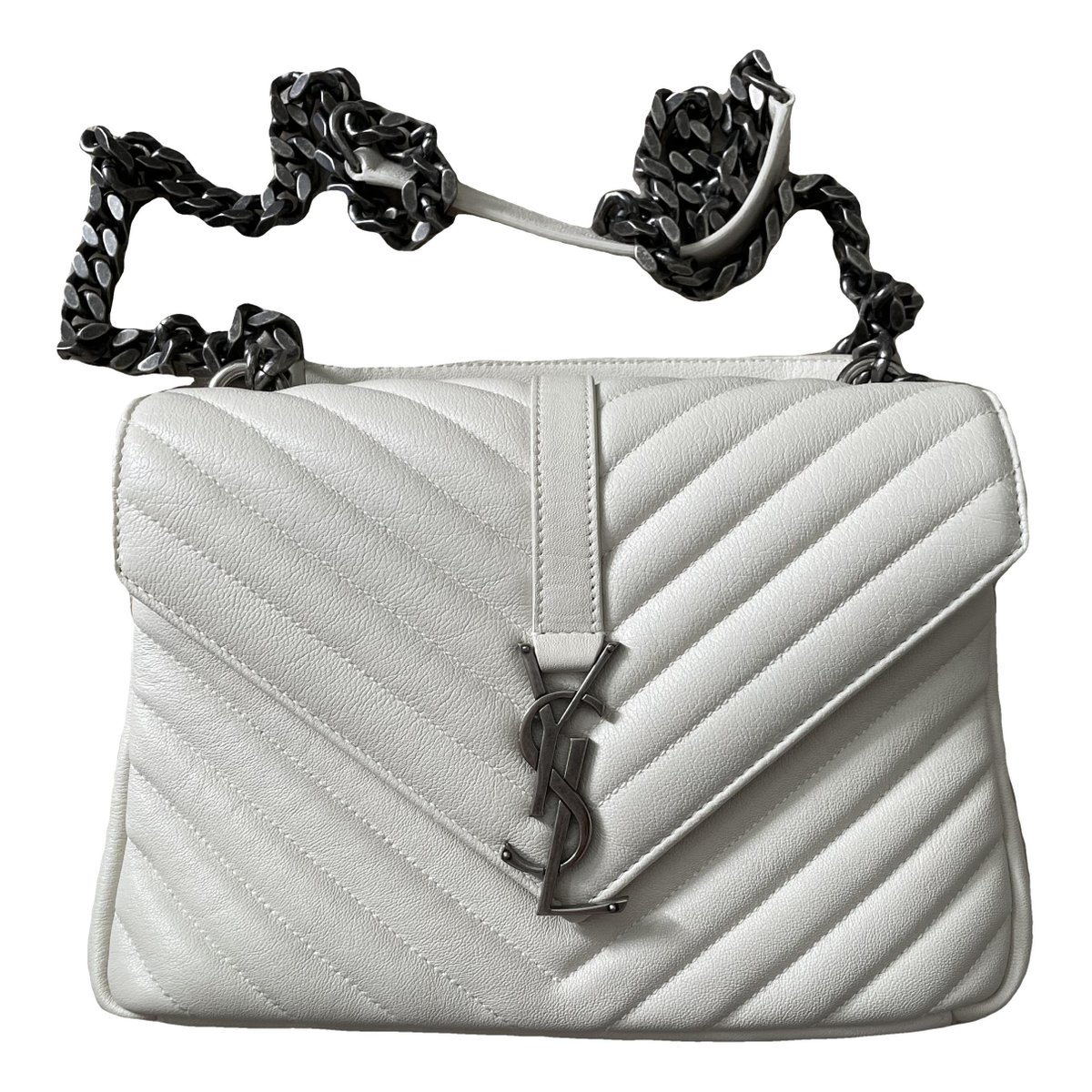Collége monogramme leather crossbody bag