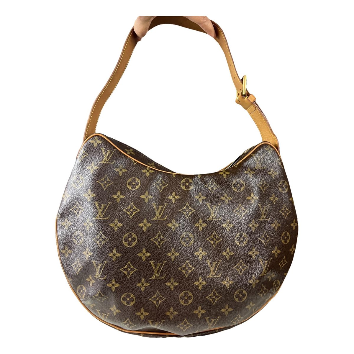 Croissant cloth handbag