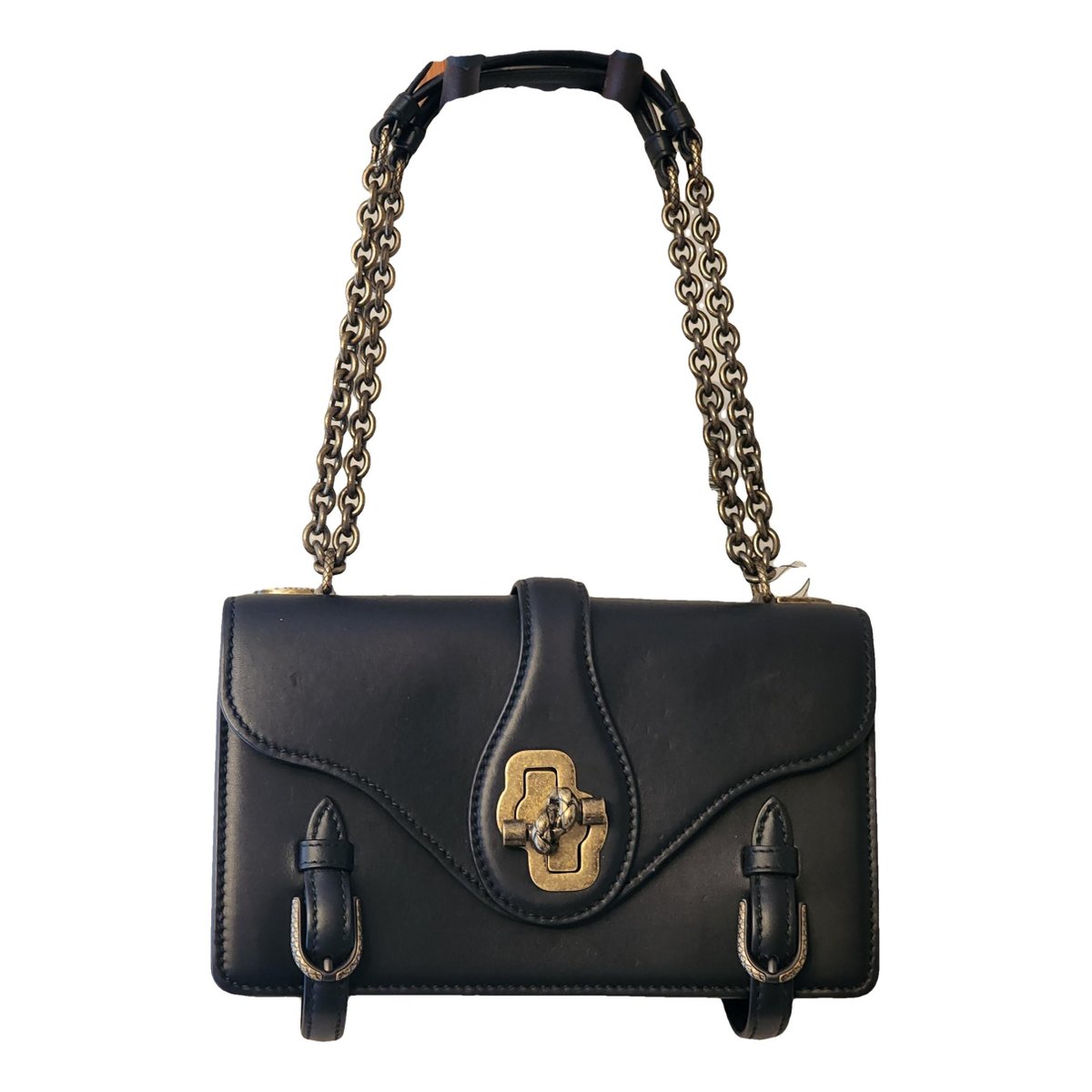 City Knot leather handbag