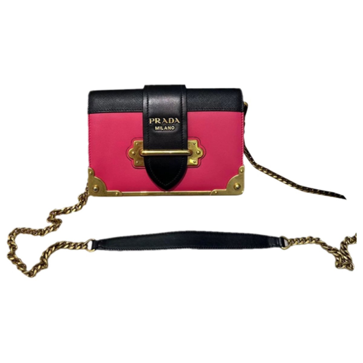 Cahier leather crossbody bag