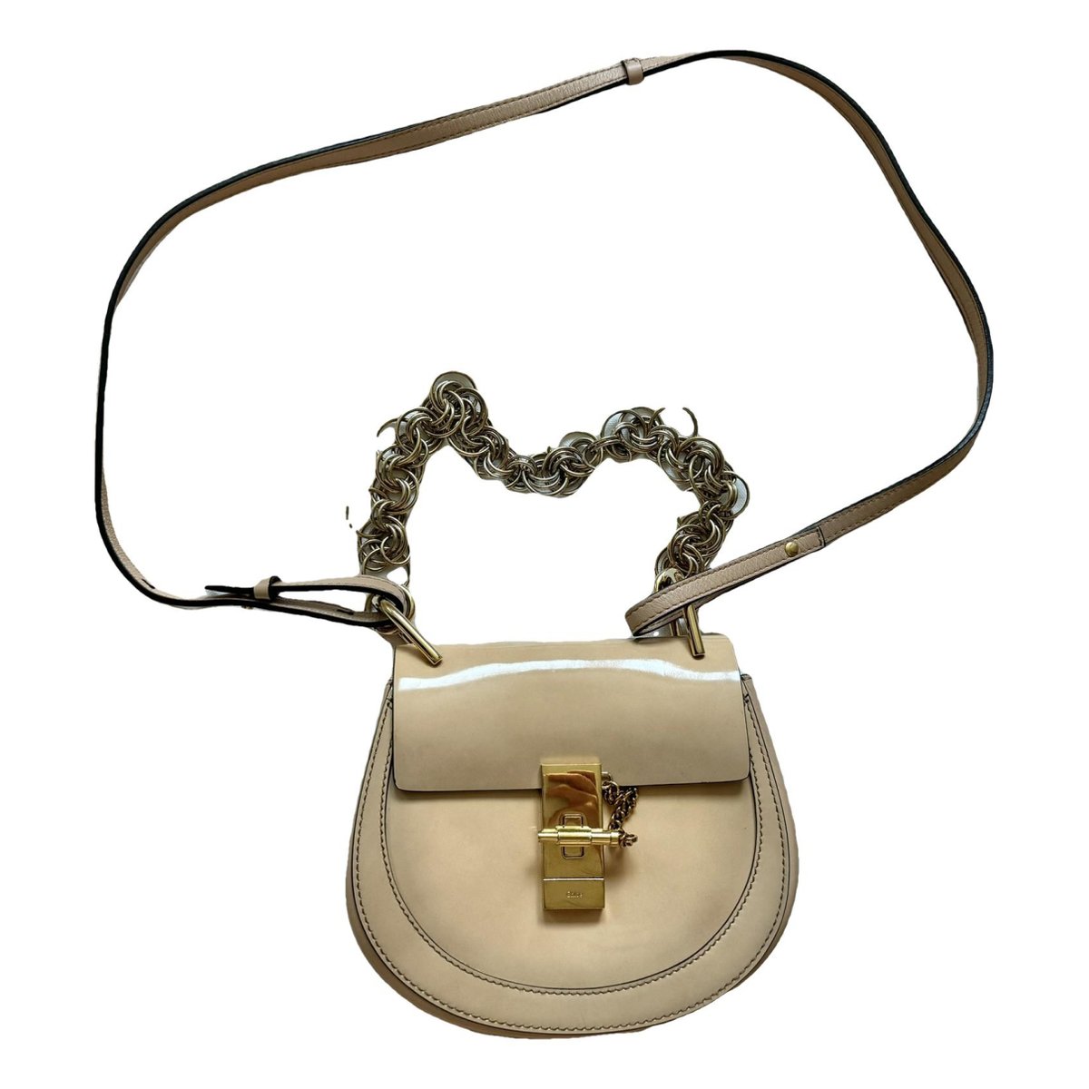 Drew leather crossbody bag