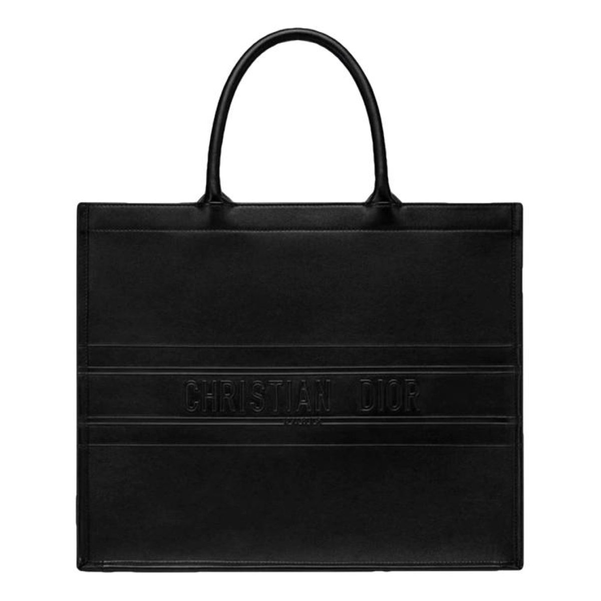 Book Tote leather tote