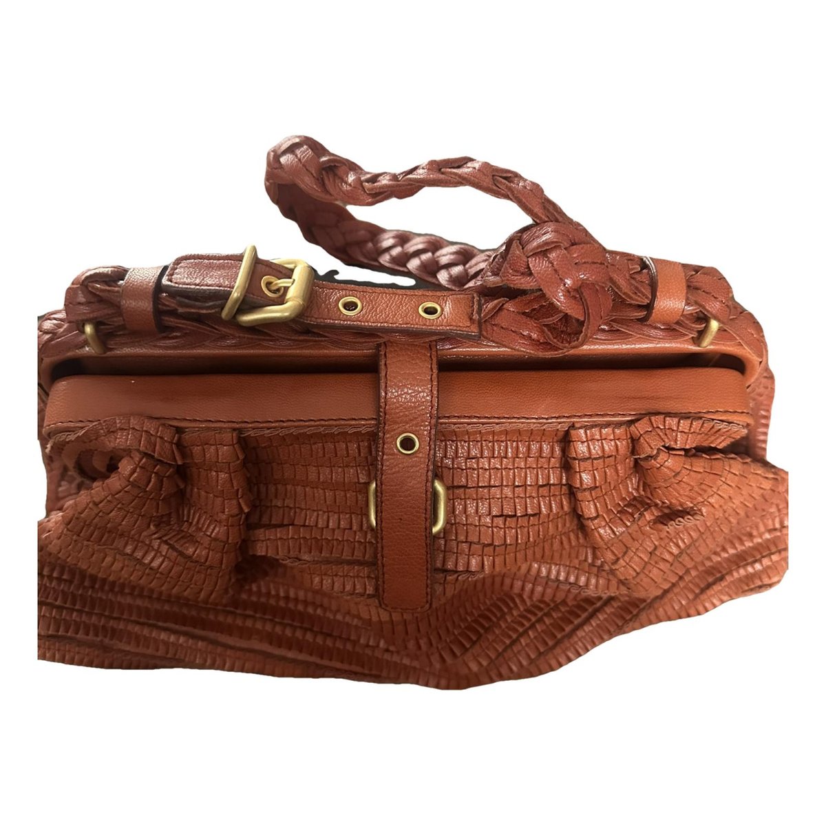BV Angle leather handbag