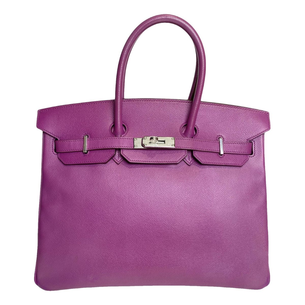 Birkin 35 leather handbag