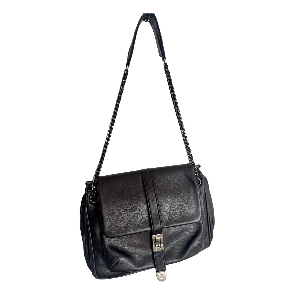 Mademoiselle leather handbag