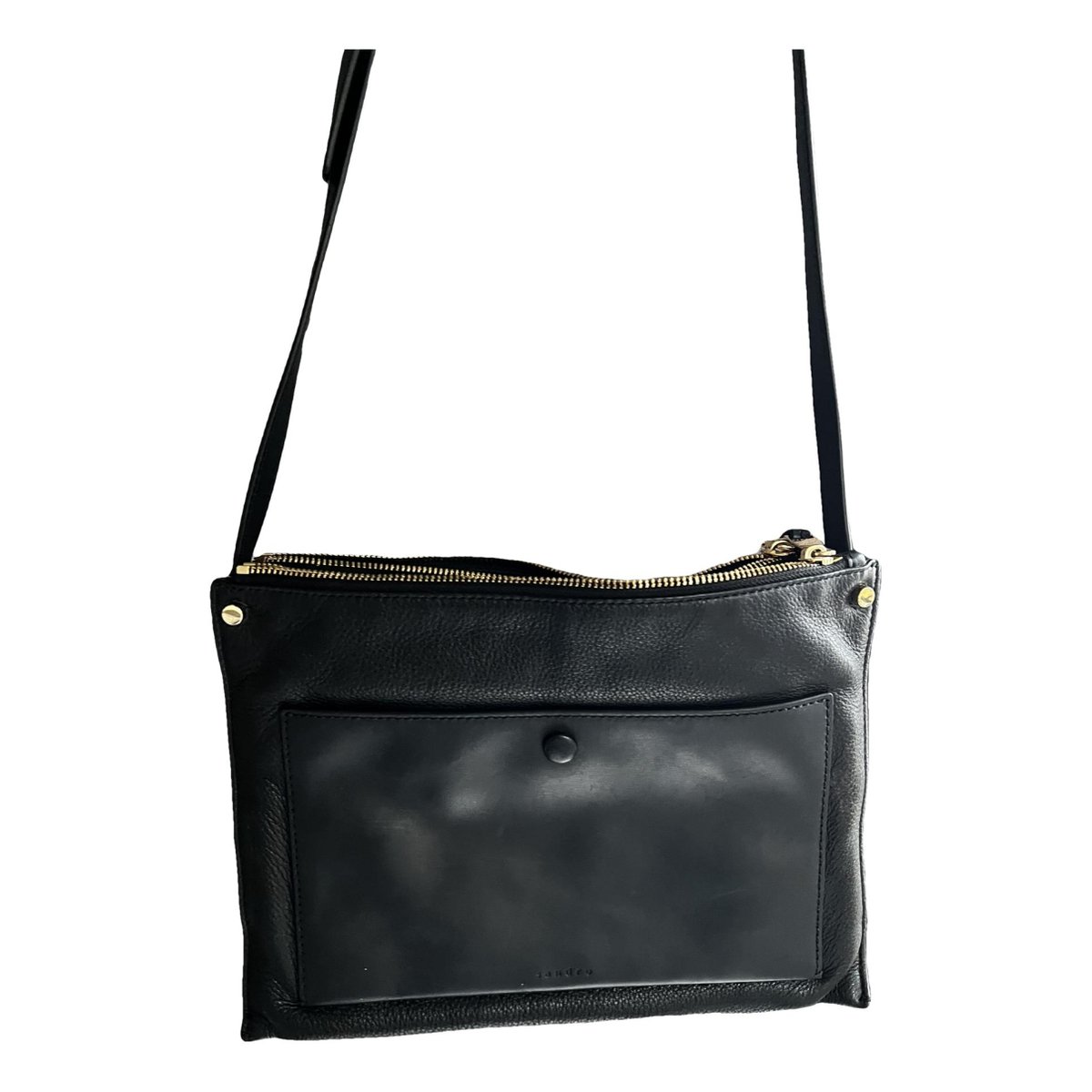 Addict leather crossbody bag