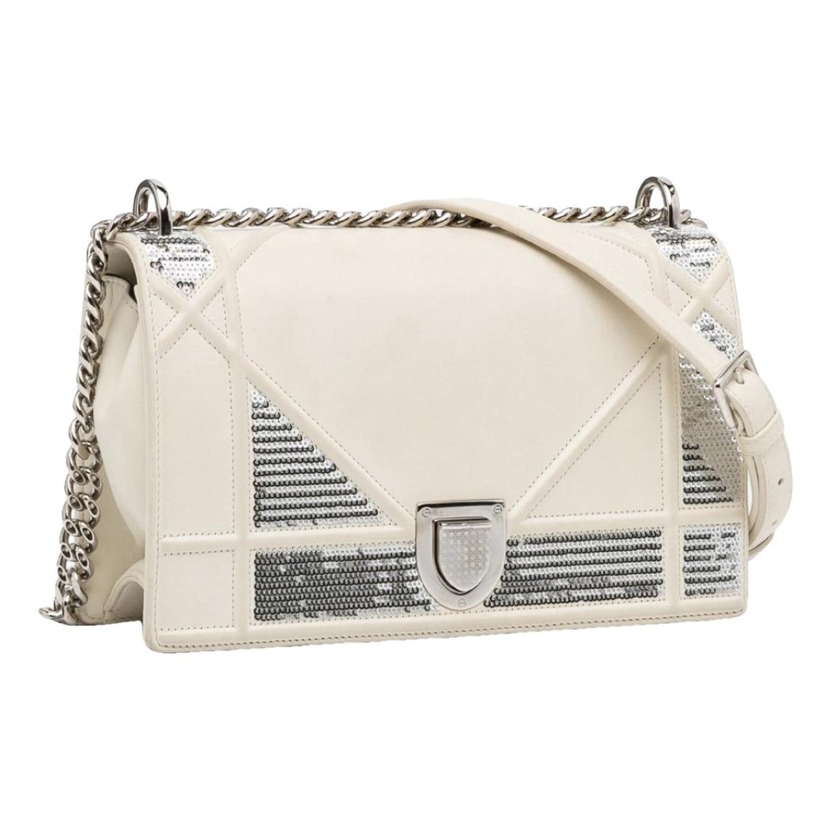 Diorama Vertical leather handbag