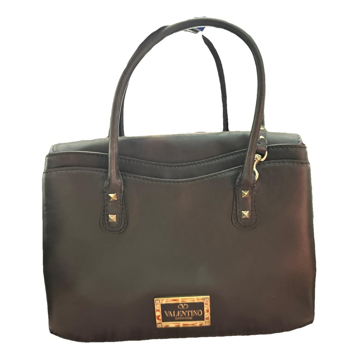 My Rockstud leather handbag