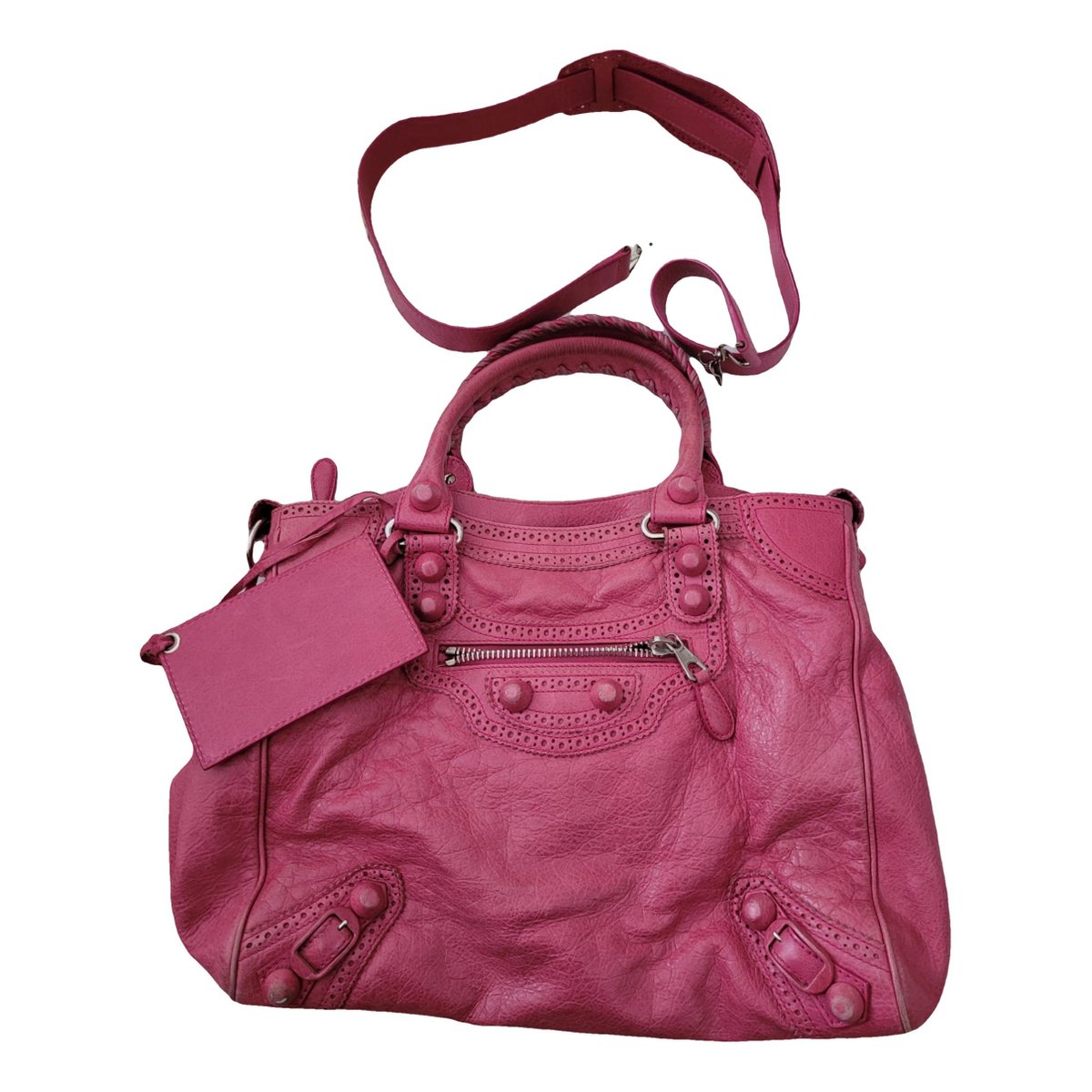 Vélo leather handbag