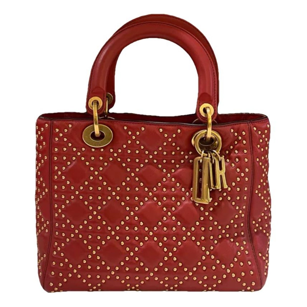 Lady Dior leather handbag