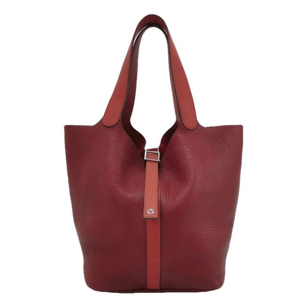 Picotin leather handbag