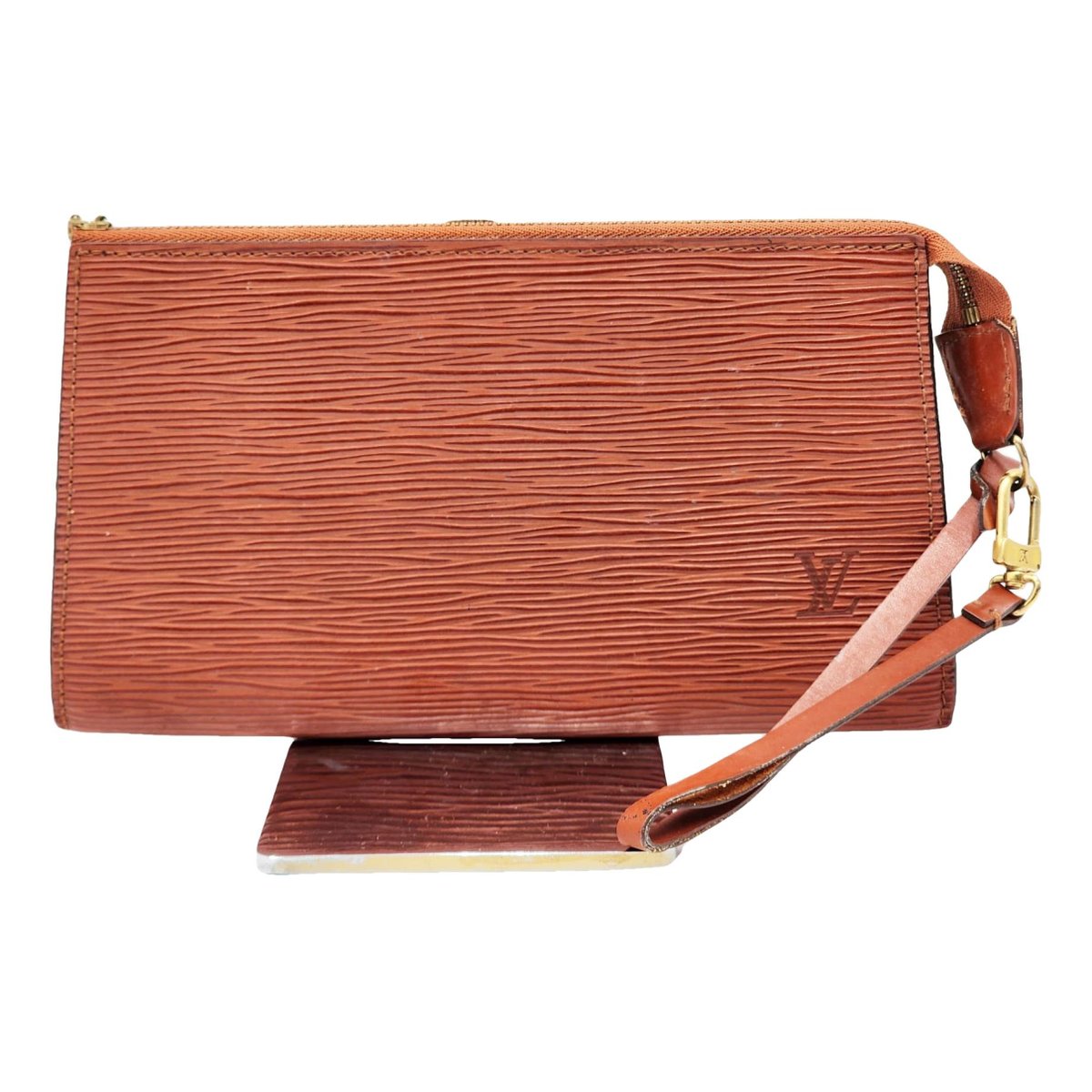 Pochette Accessoire leather clutch bag
