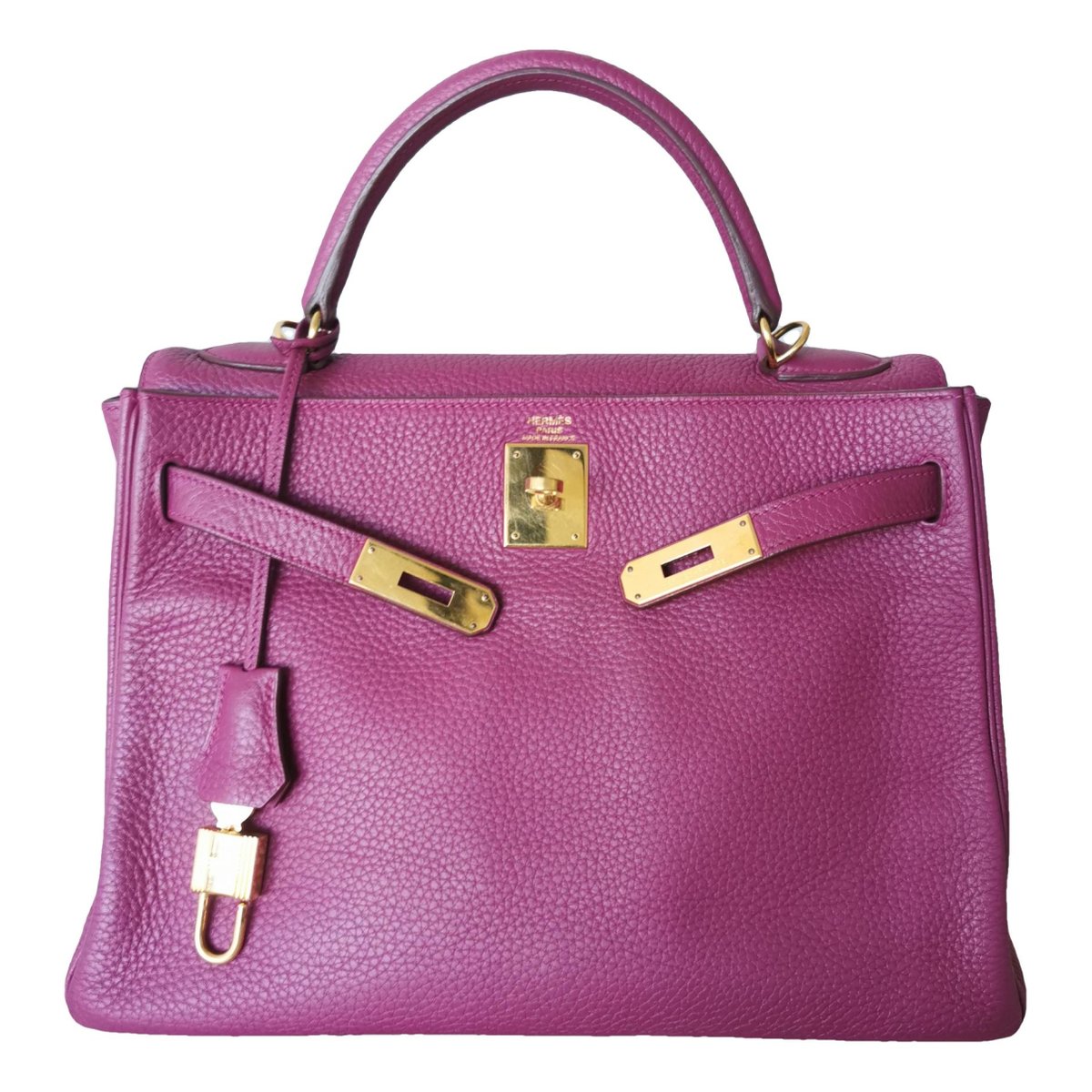 Kelly 32 leather handbag