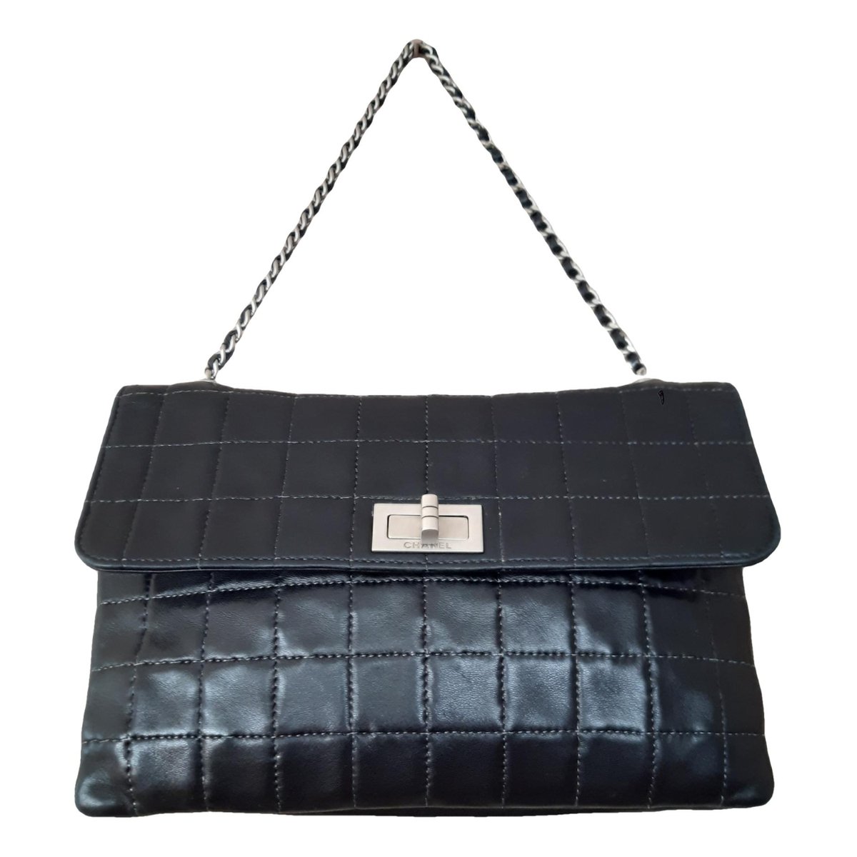 East West Chocolate Bar leather handbag