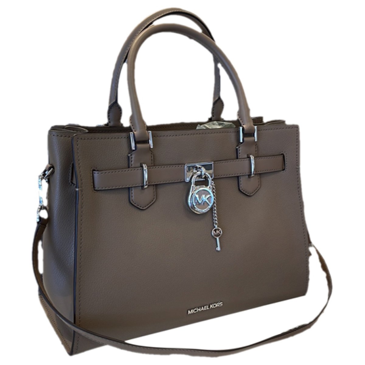 Hamilton leather satchel