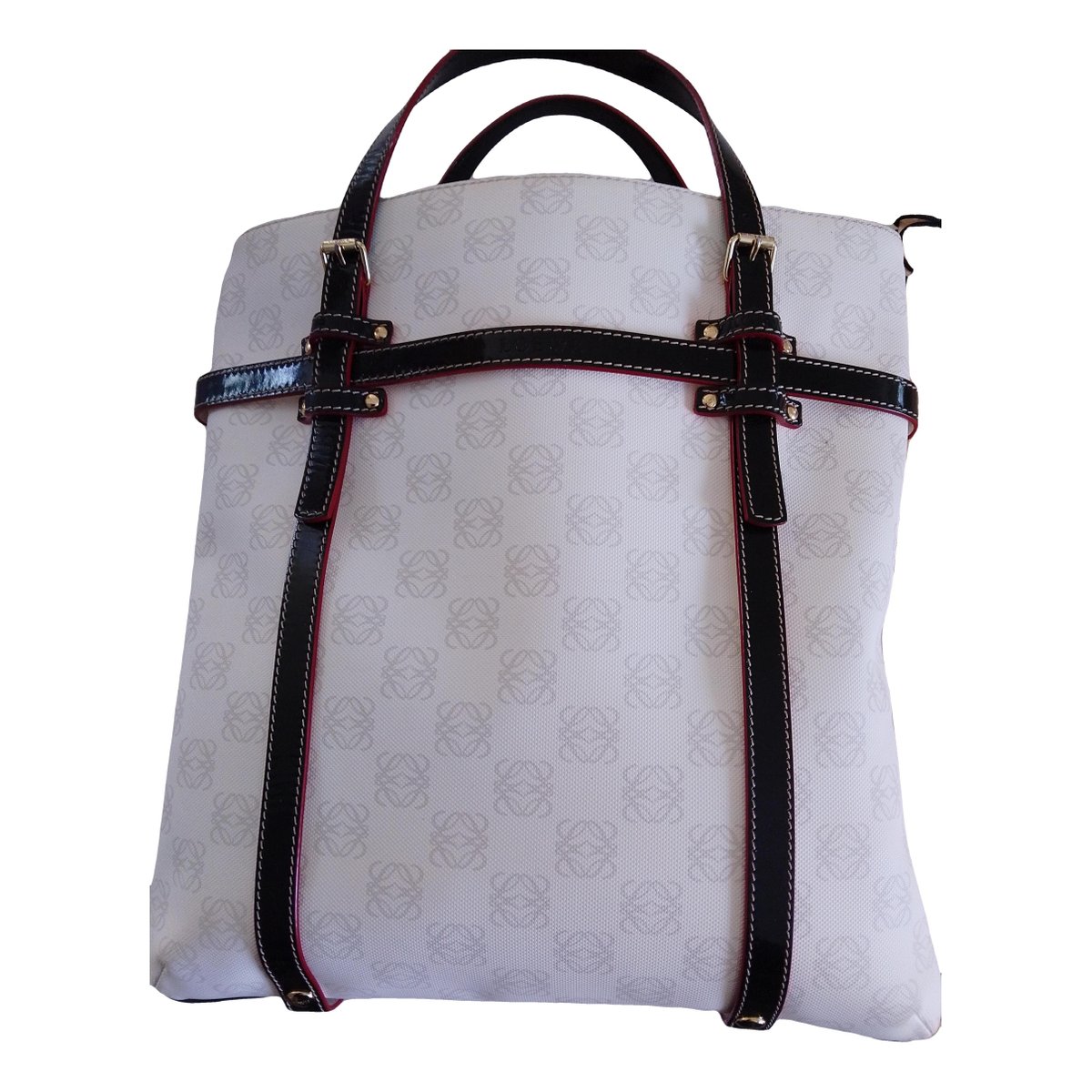 A4 patent leather handbag