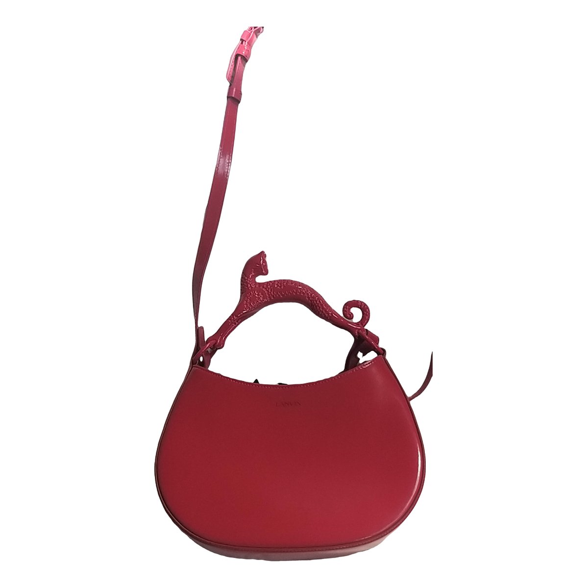 Pencil Chat patent leather handbag