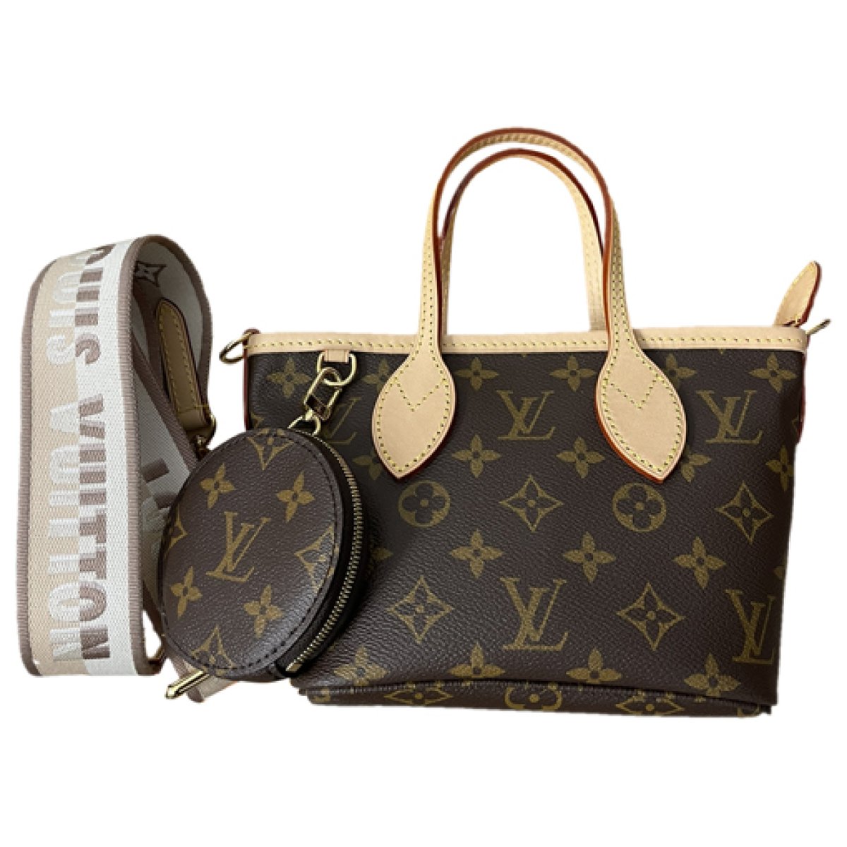 Neverfull leather crossbody bag