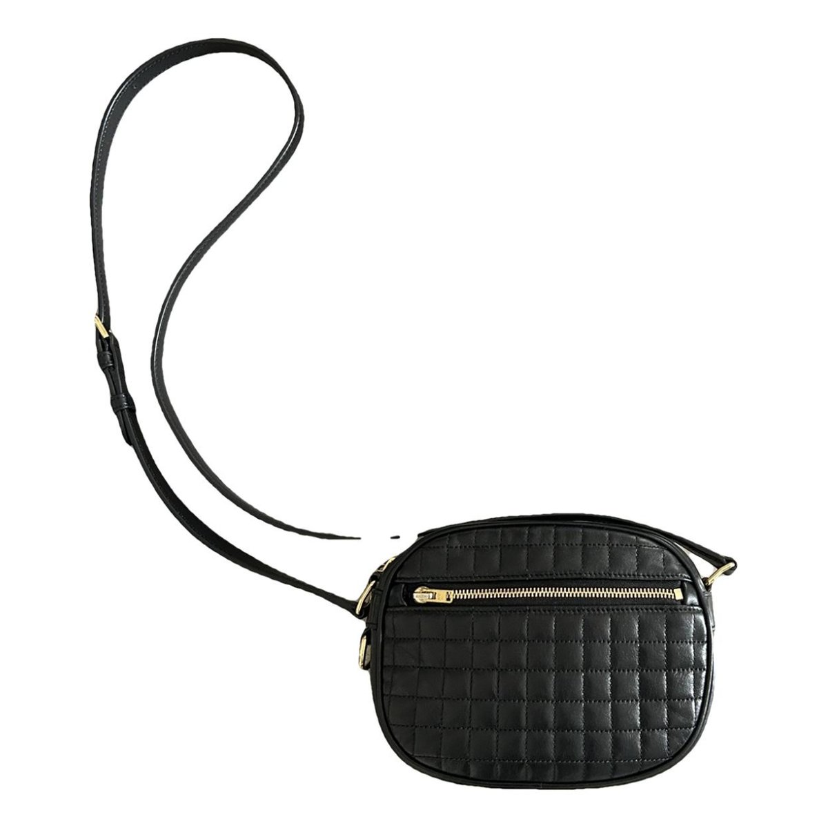 Charm leather crossbody bag