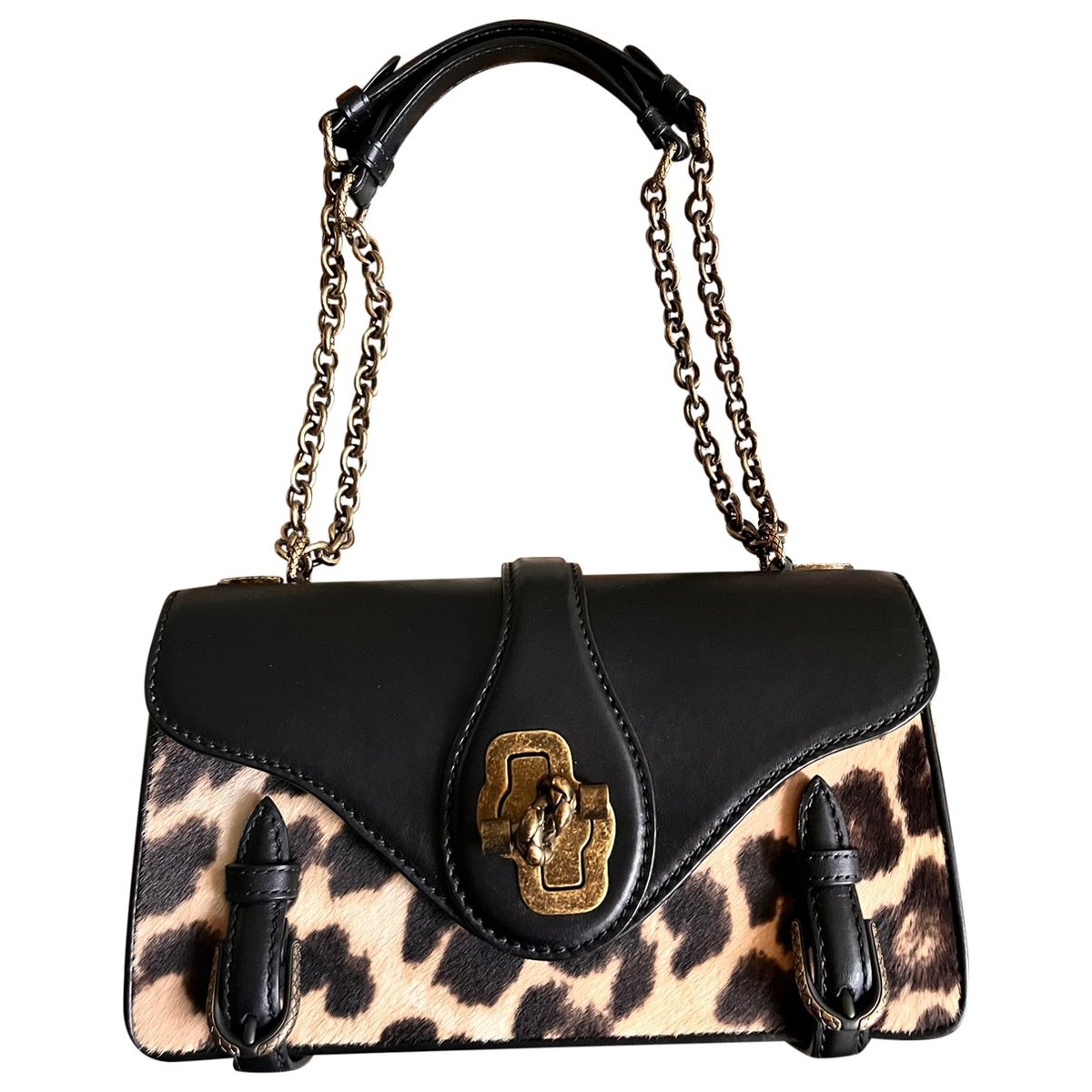 City Knot leather handbag