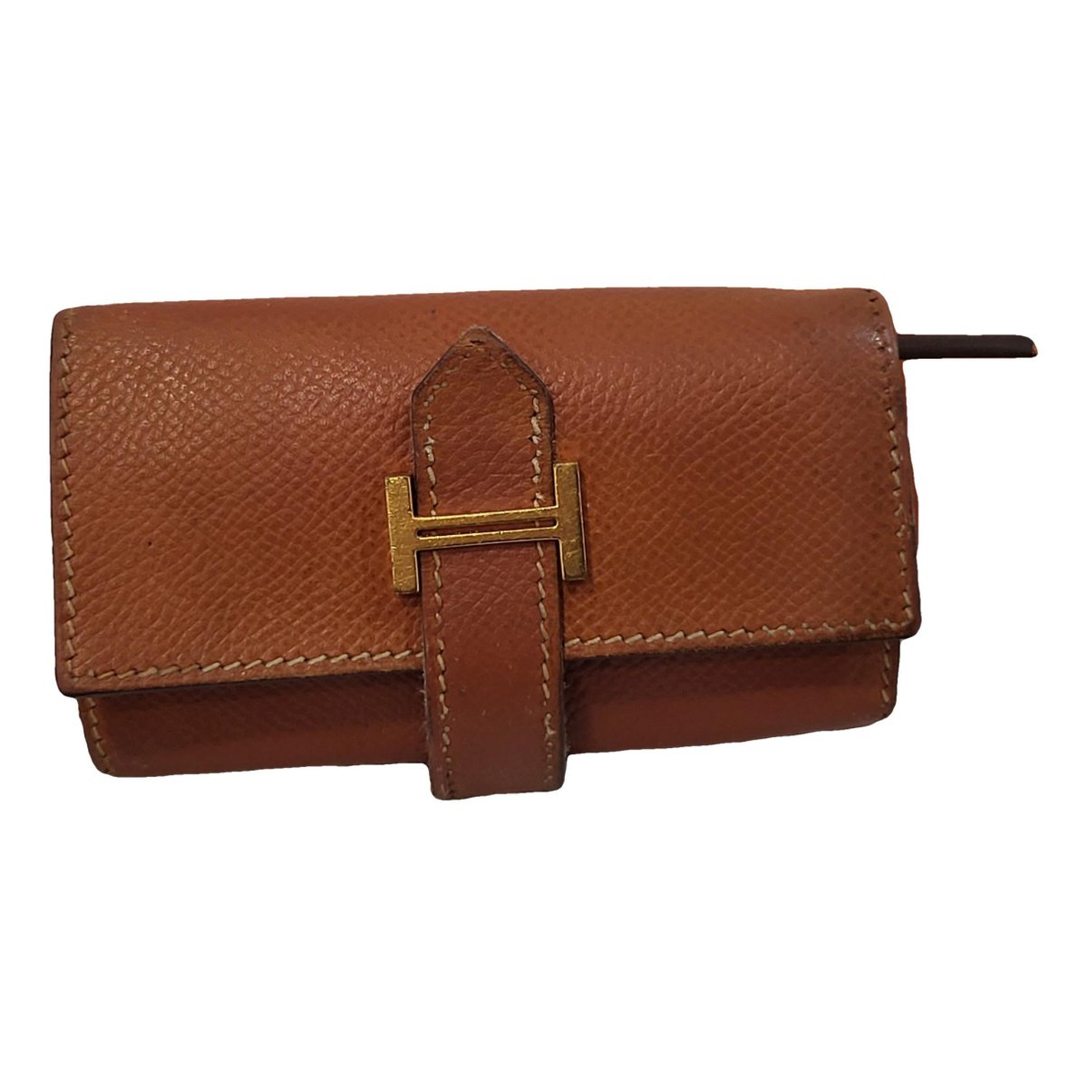 Béarn leather key ring