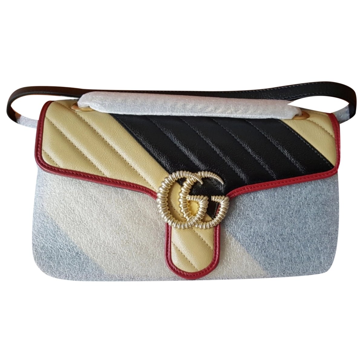 GG Marmont Flap leather crossbody bag
